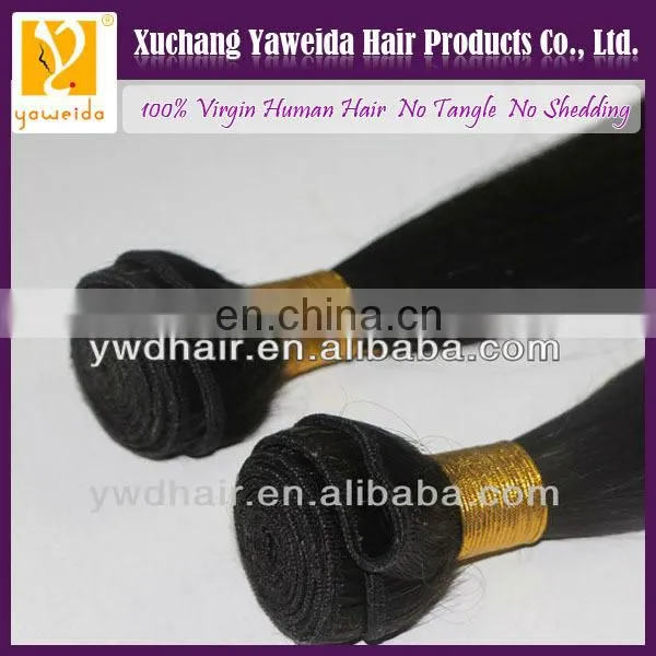 2014 best selling products in usa 100% exotic raw unprocesse brazilian remy hair