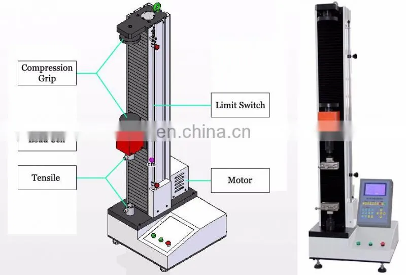 Hot Tensile Tester , Benchtop Tension Tester , Universal Tester