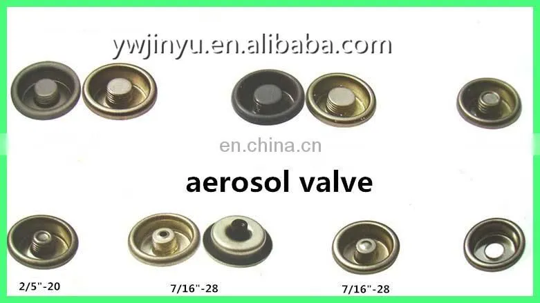 aerosol can valve 1 inch refrigerant cap