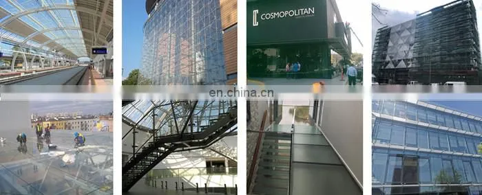 High quality fire rated laminated toughened glass supplier