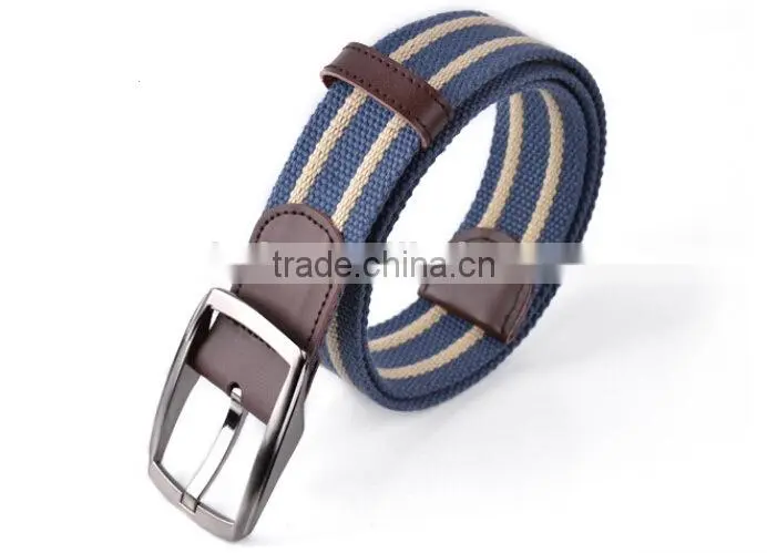wholesale unisex polyester webbing belt for jeans