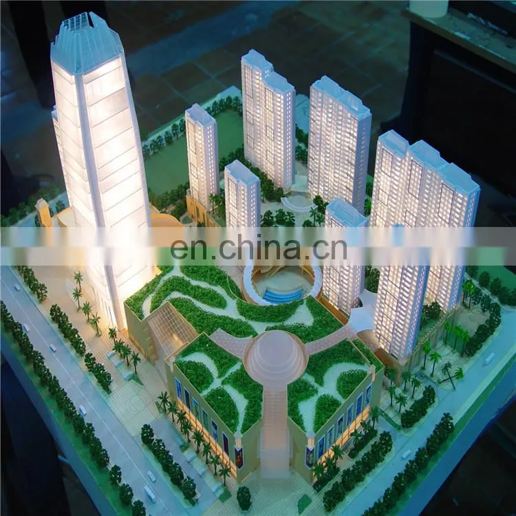 Landscape architecture models ,1:100 scale architecture model material