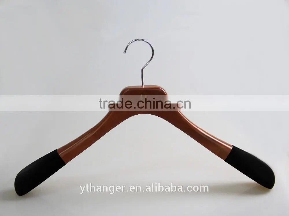 retro high quality wooden bulk hanger top hanger