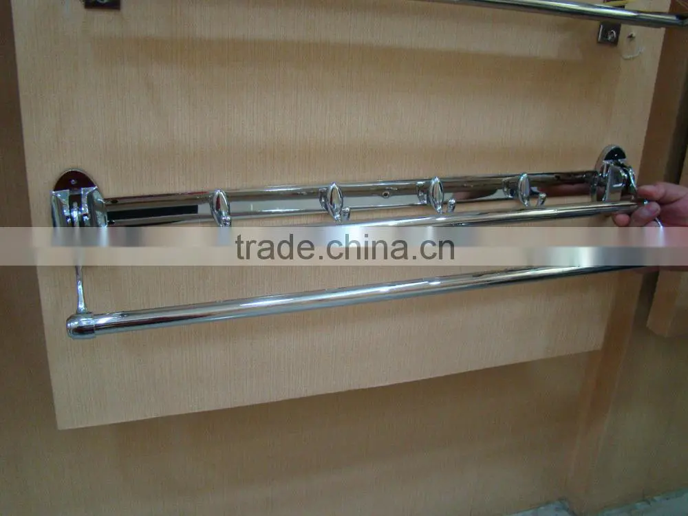 WESDA Stainless steel folding towel rack,folding bathroom rack 2020