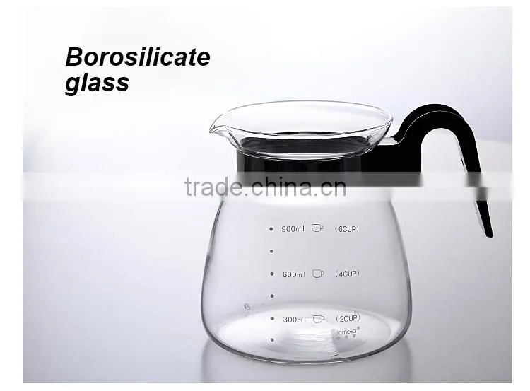 instant hot water kettle, 1 liter 34 oz pyrex glass , high quality lead-free glass tea kettle 2016