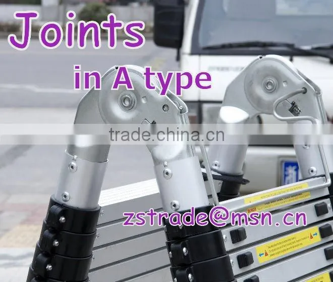 3-position telescopic ladder with joint(NEW DESIGN)
