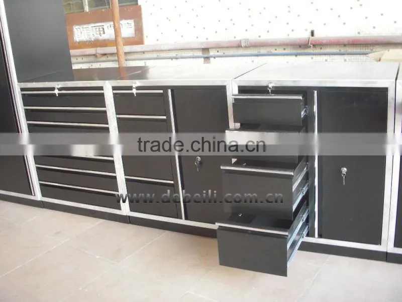 Iron Roller Cabinet Tool Chest For Workshop Use