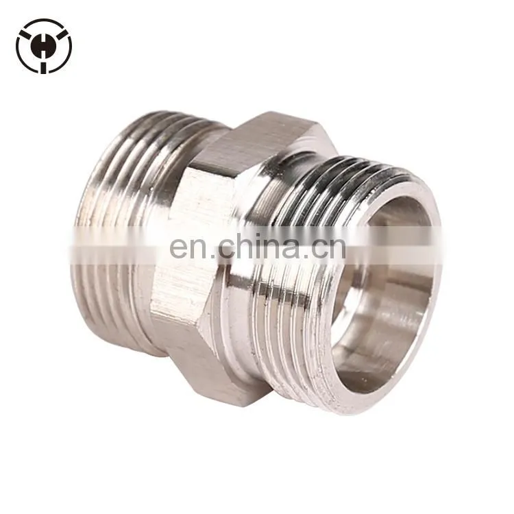 Customized straight tube to tube fitting straight fitting pipe fitting