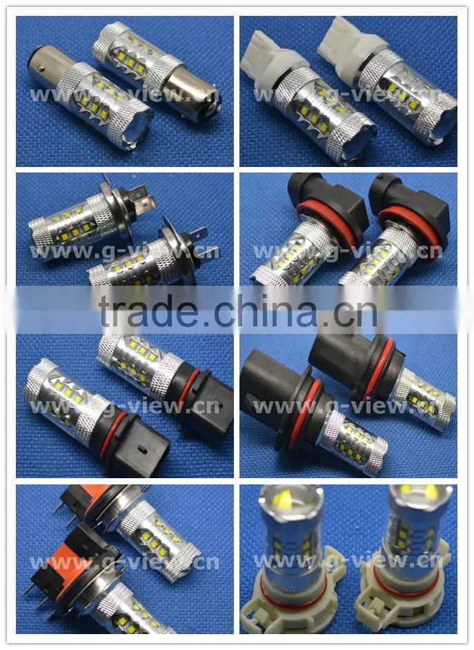 2015 factory price h11 fog light led 80w