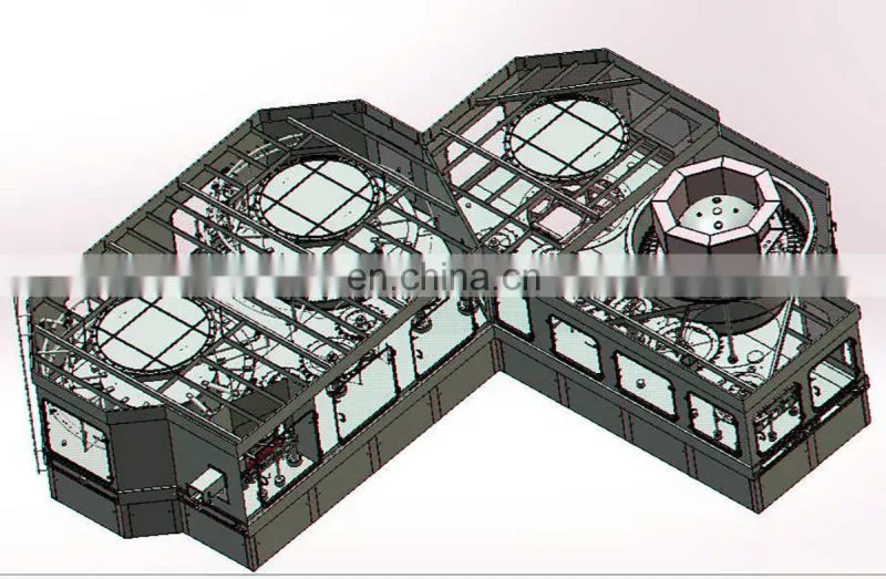 aseptic cold Filling Machine for Beverages for milk beverages in PET bottles
