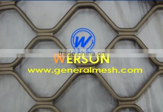 powder coated 7mm Aluminum Diamond Grille | generalmesh