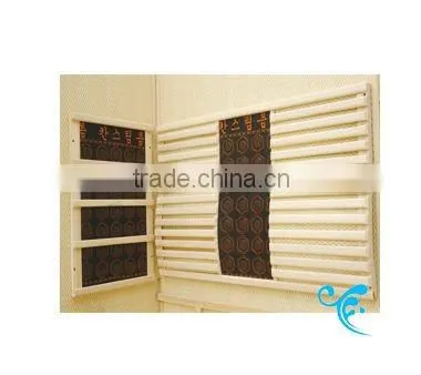 A serial tourmaline sauna room