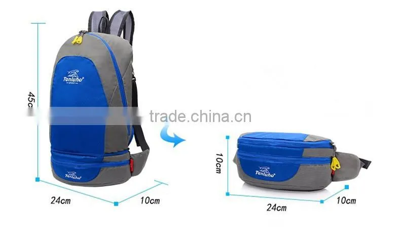 2015 new fashion canvas travel backpack rucksack laptop backpack school bag