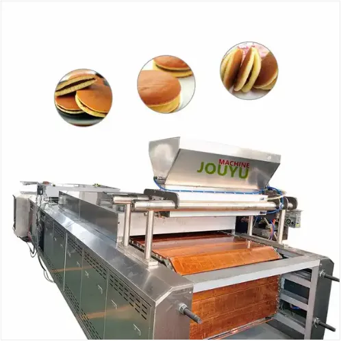 2000pcs-7000pcs/h Capacity Automatic Pancake Dorayaki Cake Making Machine