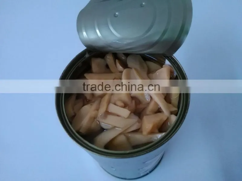 Canned King oyster mushroom
