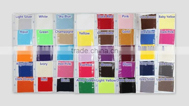 Spandex chair cover with skirt
