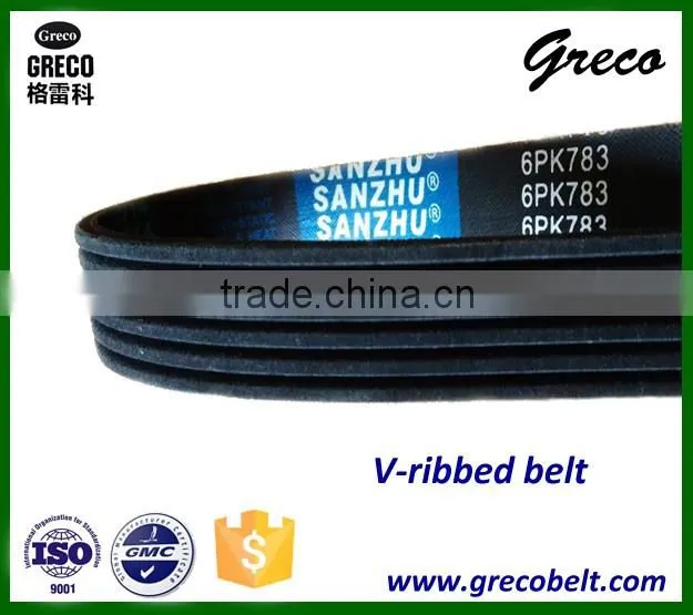 High quality EPDM Poly V-belts ribbed belt 6PK1100