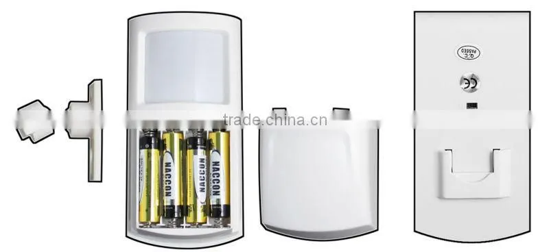 Powerfual infrared motion detector for home security