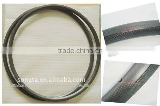 22mm carbon clincher rim,carbon bicycle rims with 3k UD matte finish 650c