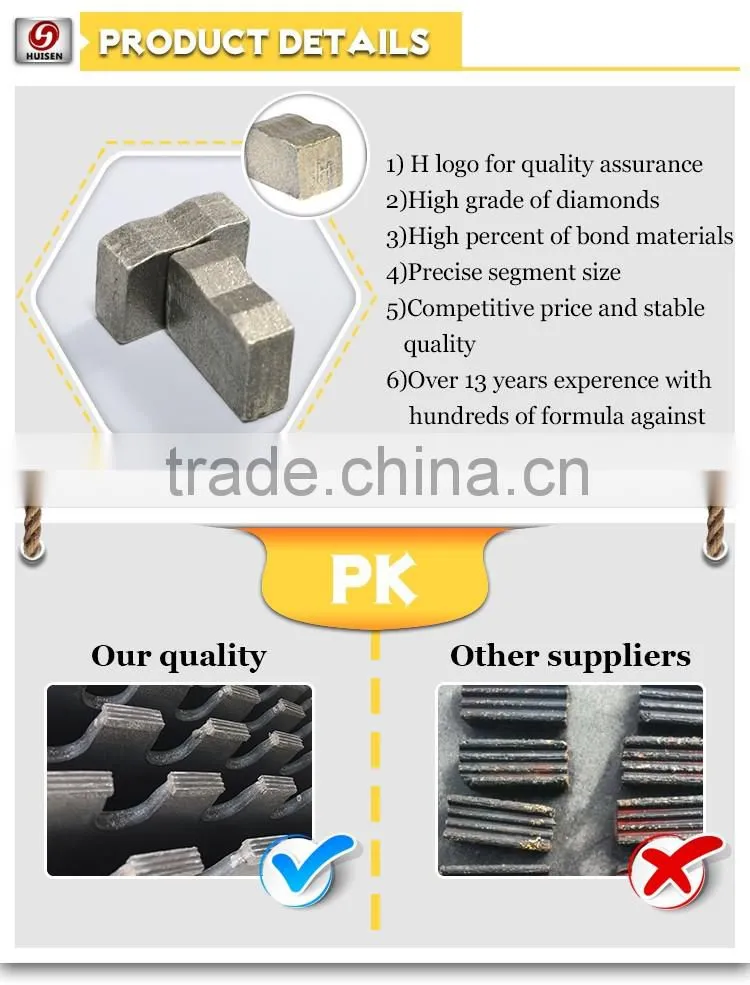 Diamond Segment For Sandstone
