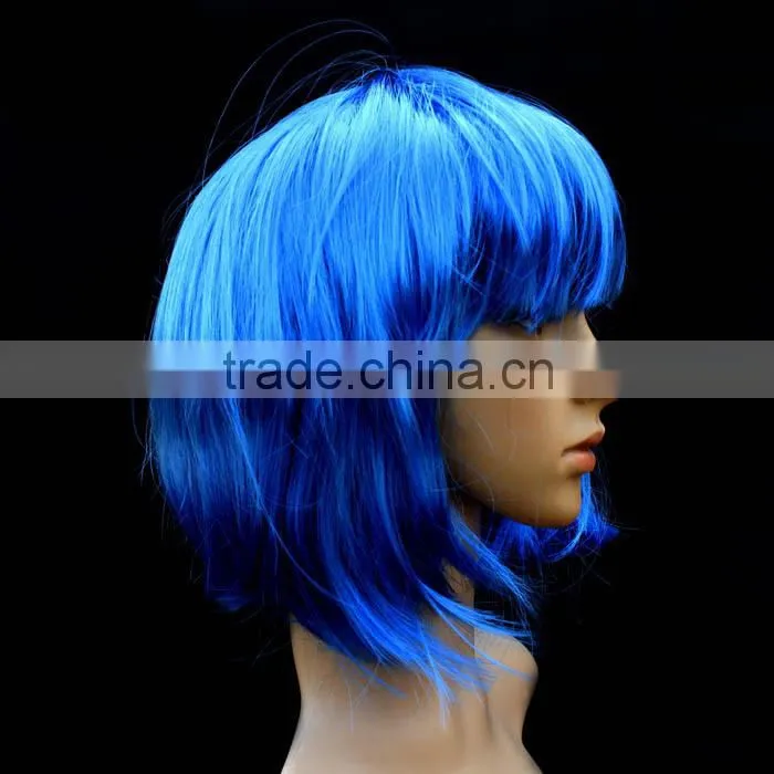 Hot sale artificial cosplay wig for girl