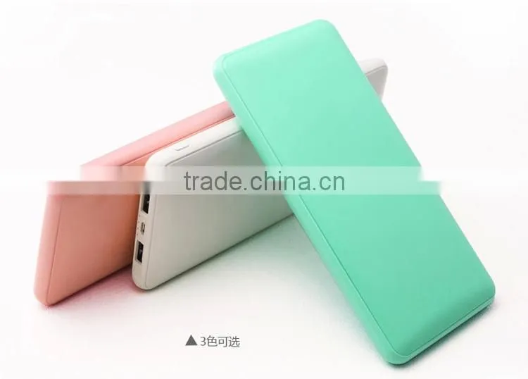 Alibaba Best Selling 2015 New power bank double usb