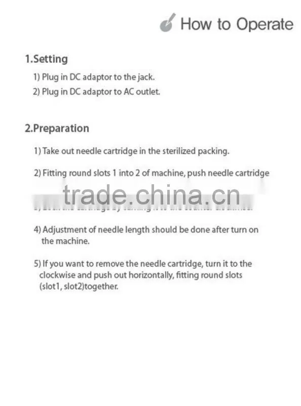 VY-799 microneedle meso pen