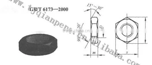 m3 square nut thin