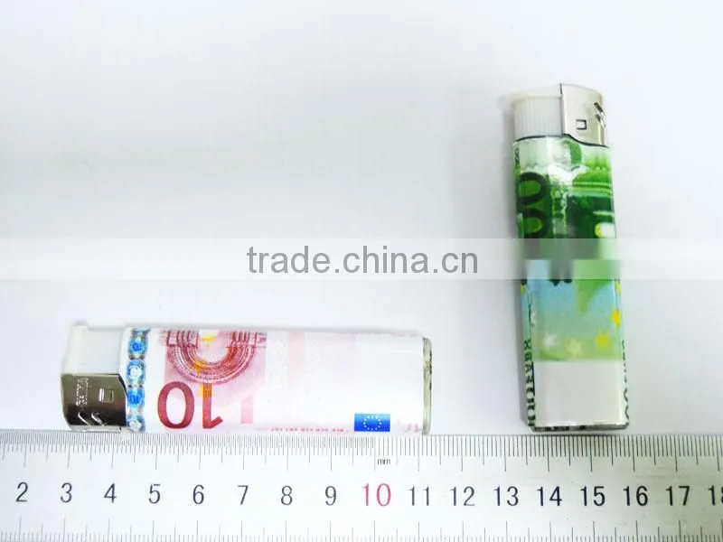 wrap customized picture plastic material electronic lighter