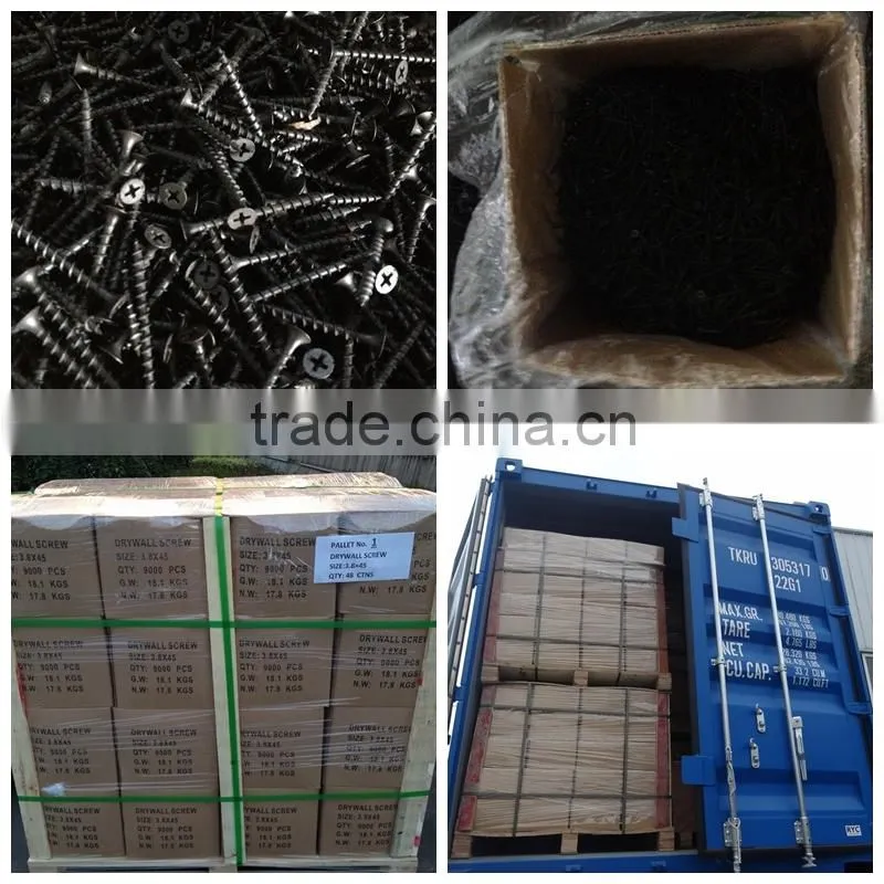 pan head phillips drive drywall screw wood screw