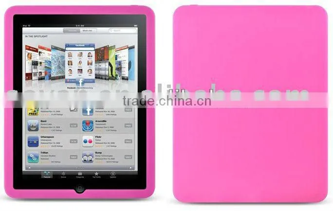 cute silicone case for ipad, pc laptop shockproof silicone case