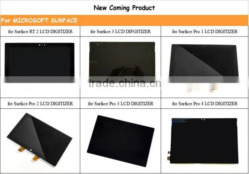 for Microsoft Surface RT 2 front window with touch screen