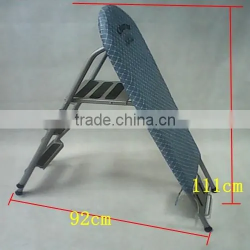 Steel Folding Mesh Step Ladder Ironing Board