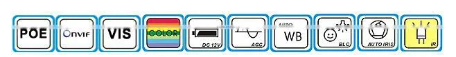 2.0 MP HD Night Vision Box Camera in CCTV Camera