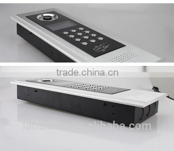 Lansidun color LCD video building intercom system