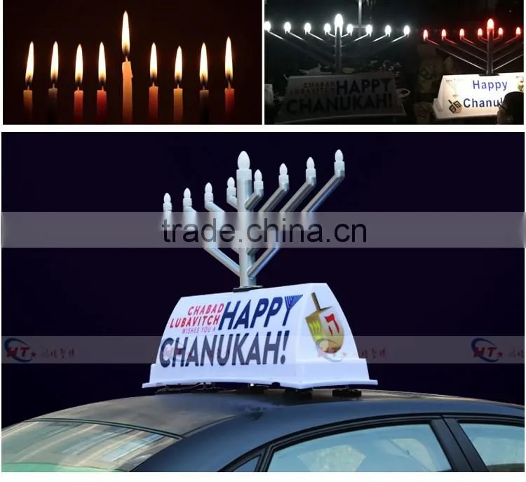 Magnet billboard led taxi top advertising