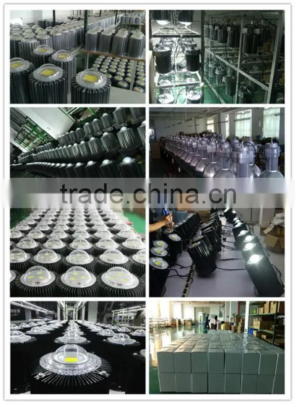 Meanwell driver and brideglux chip 150w 200w led high bay light with CE