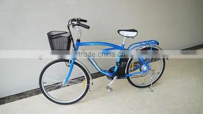 26'' electric bicycle Aluminum frame Lithium battery mountain bike