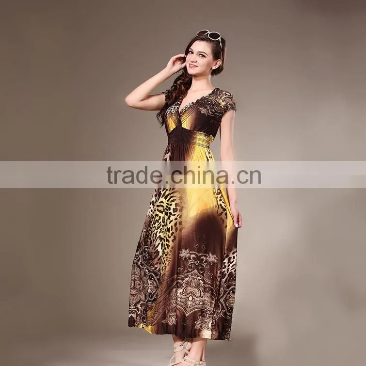 Leopard Pattern Lady Dress