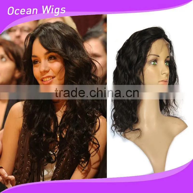 12inch blond color human hair short bob lace front wig with bang