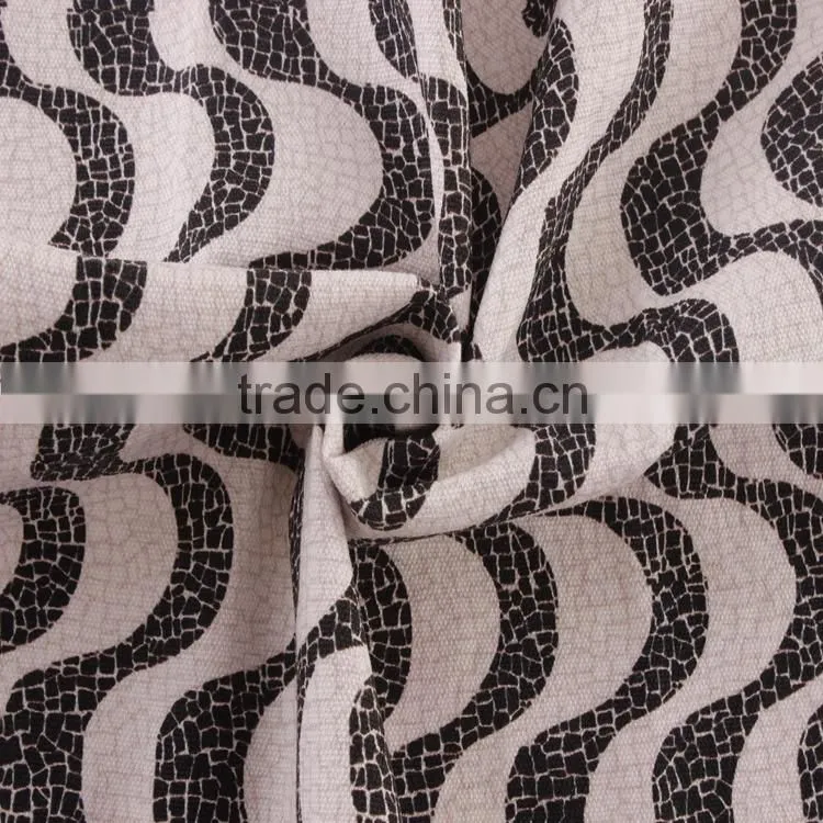 strip digital printing fabric canvas cotton dress fabric for lady dresses 2016