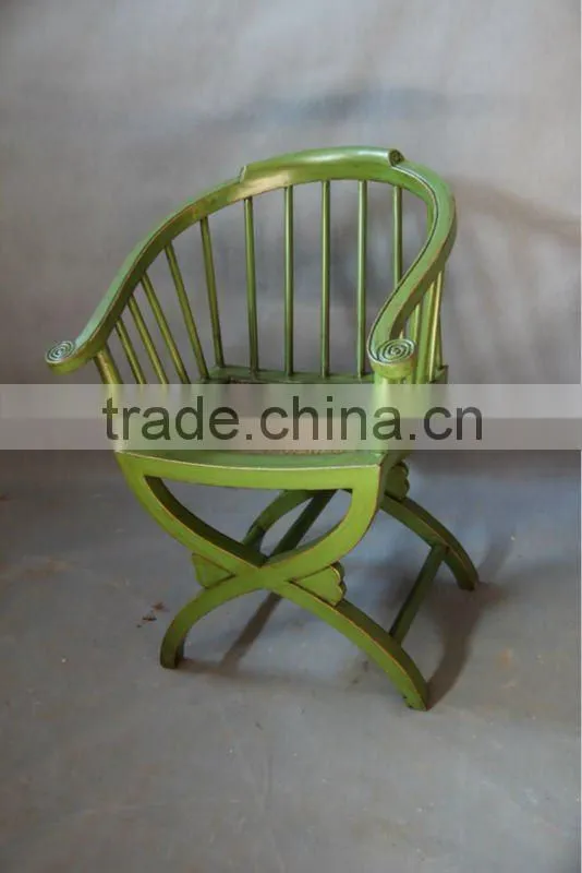 Chinese antique reproduction dining arm chair