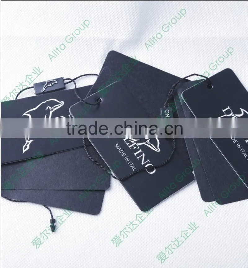 Allta Group 13 years hang tag maker custom high quality hang tag plastic seal tag for clothing
