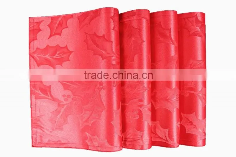 100% Polyester Fancy New Design Jacquard Dining Placemat
