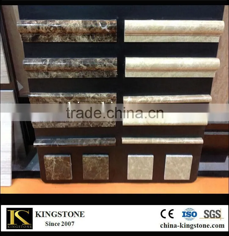 Portoro Black Marble Moulding and Stone Border