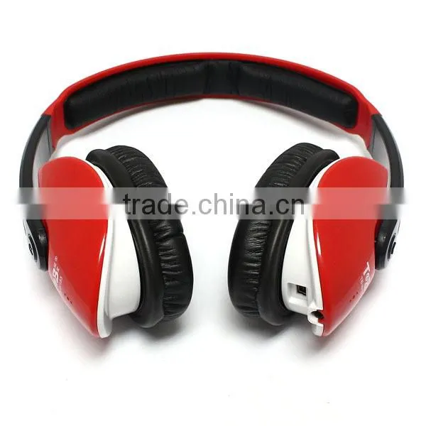 New product for 2015 stereo wireless headphones with Tf card, headphones with built-in radio