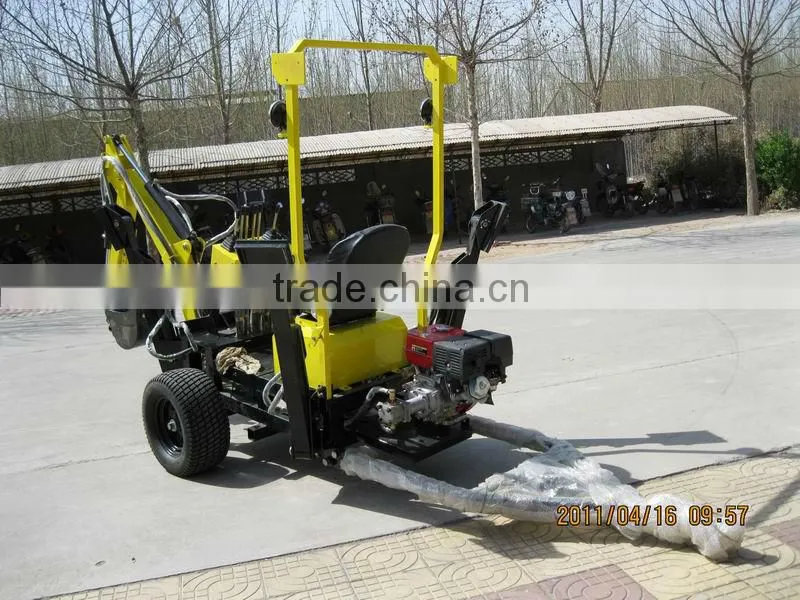 Tractor towable backhoe with low price