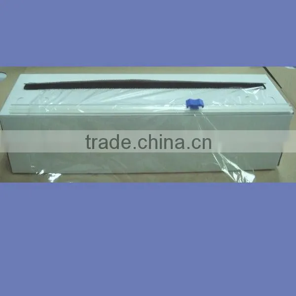 stick-on plastic sliding blade for cling film