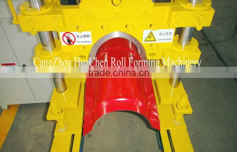 Corrugated Metal Ridge Cap Roll Forming Machine