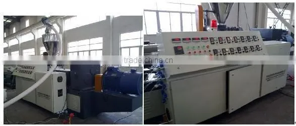 PVC pipe making machine / extrusion line , from 9 Years' Gold Supplier !